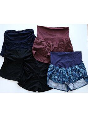 Old Navy Pink Blush S Maternity Athletic Shorts Lot